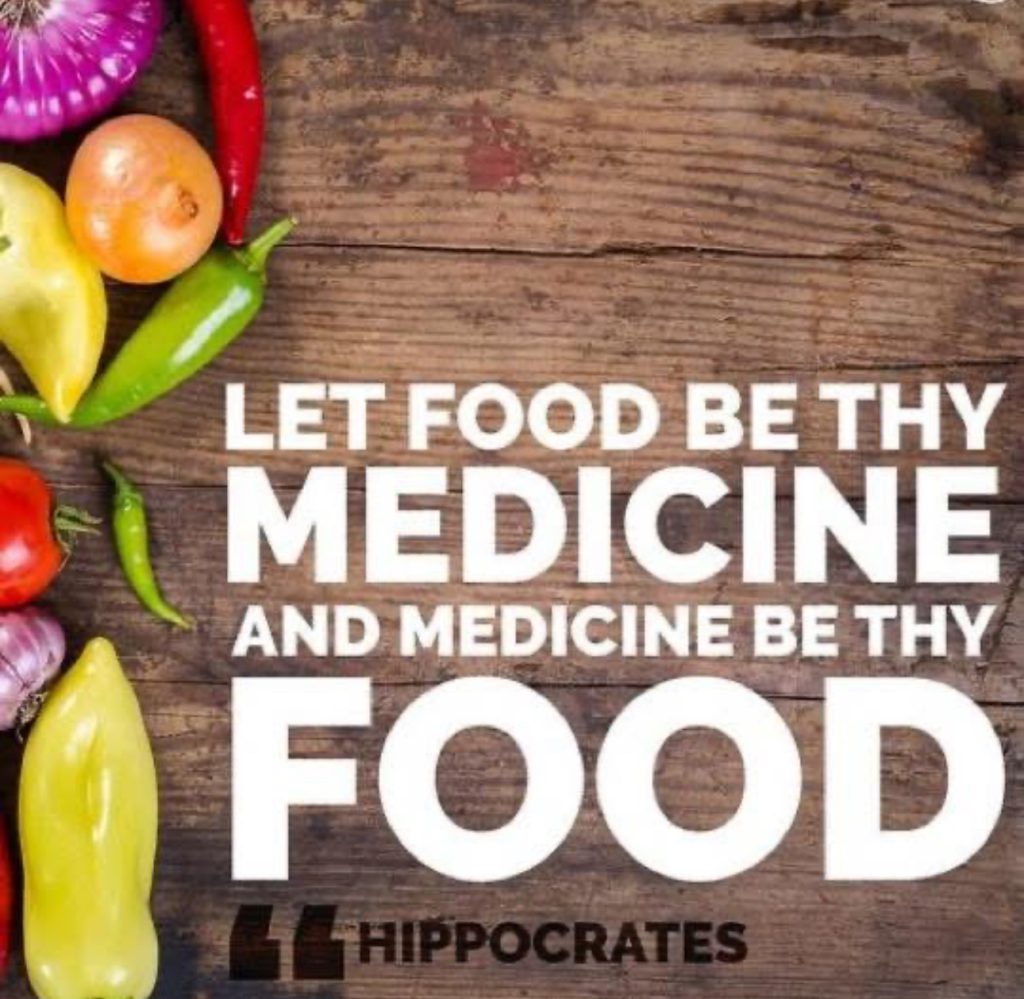 Let Food Be The Medicine