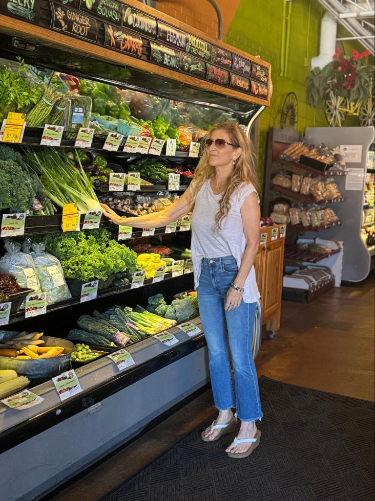 Sheri in the store